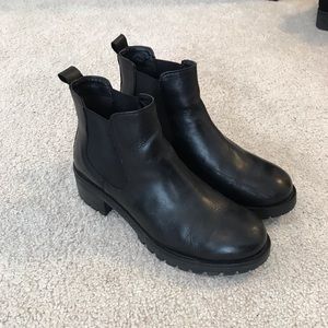 Urban Outfitters black booties, Size 8